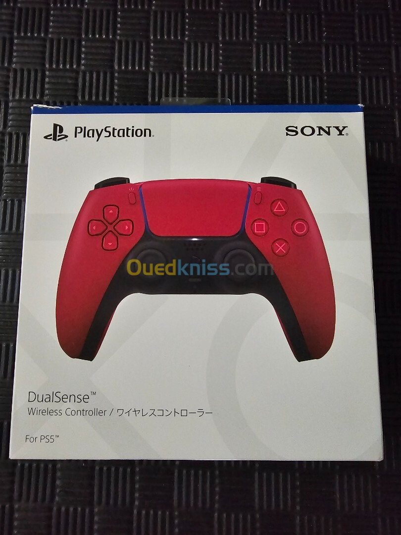 Manette ps5 rouge 