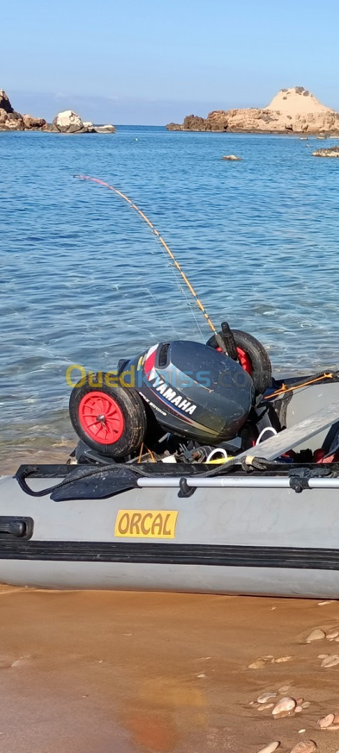 Zodiac orcal 4m30 moteur yamaha 15cv 4tps