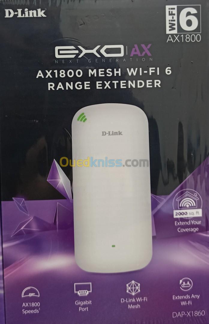 RANGE EXTENDER AX1800 MESH WI-FI 6 D-LINK DAP-X1860 ROUTEUR