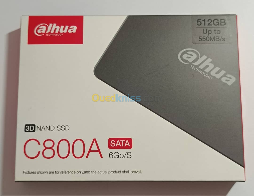 Disque SSD 512GB C800A 3D 6GB/S