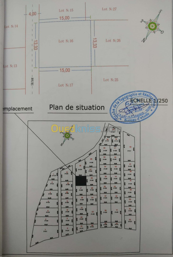 Vente Terrain Boumerdes Leghata