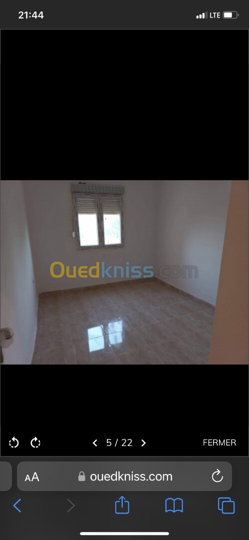 Vente Appartement F3 Blida Meftah