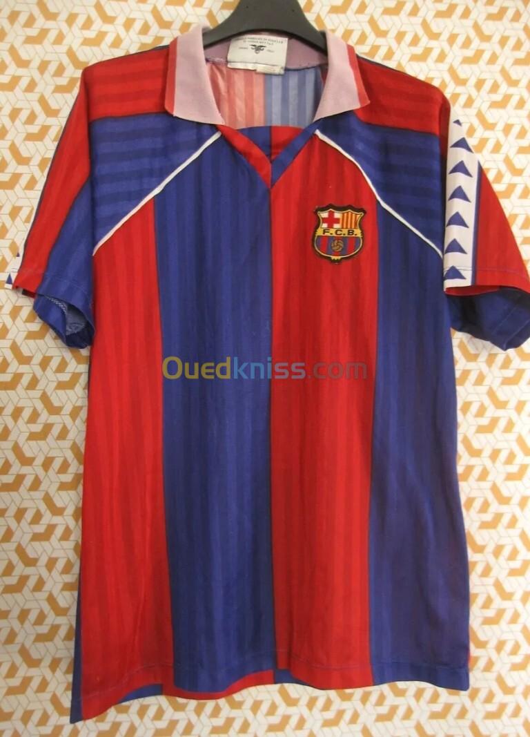   Maillot de football vintage de FCBARCELONA 1990 1995 N4 KOEMAN  