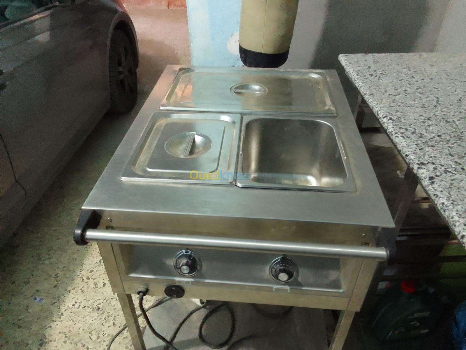 Chariot bain-marie 2 x GN1/1 Marques : BLANCO  Modèles : SAW 2