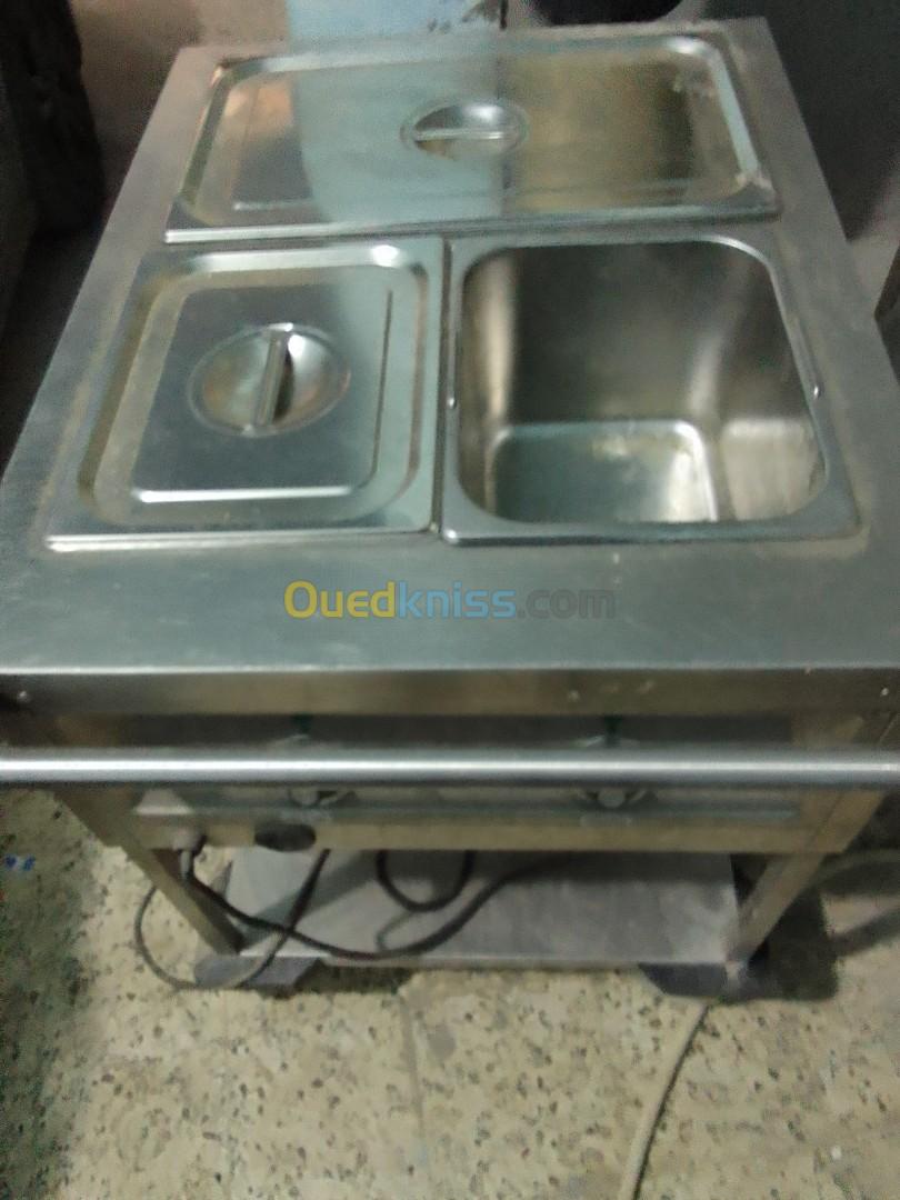 Chariot bain-marie 2 x GN1/1 Marques : BLANCO  Modèles : SAW 2