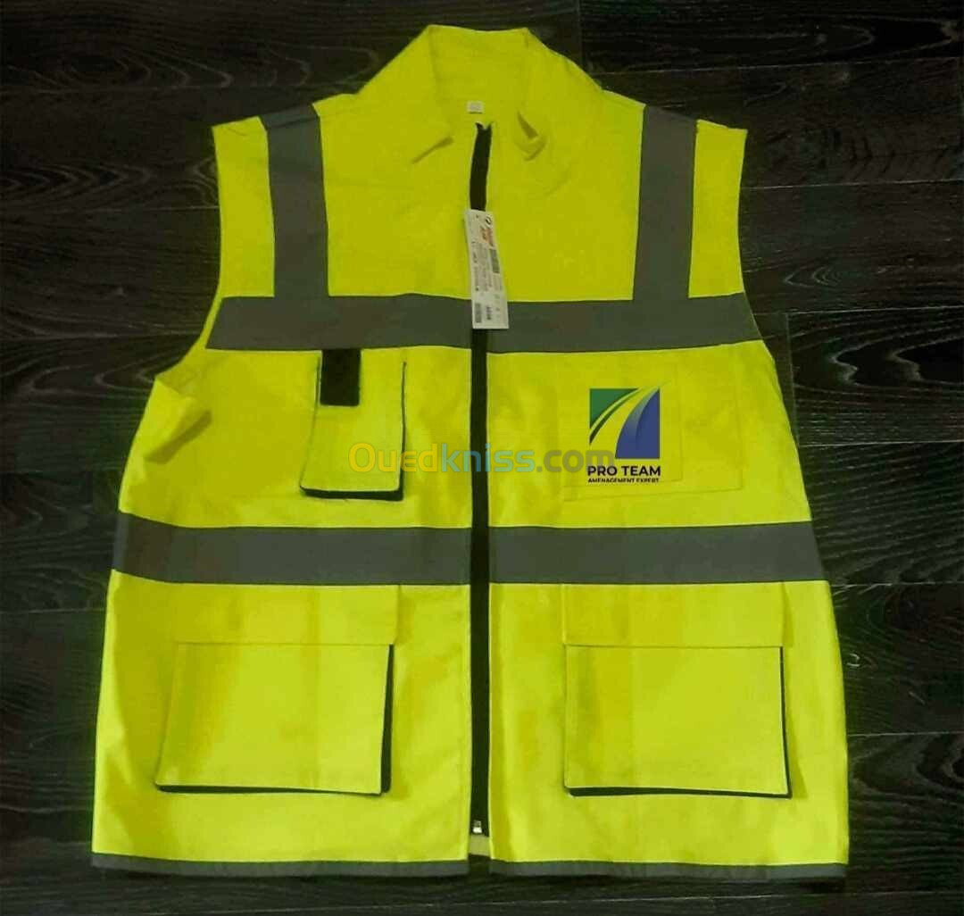 GILET DE TRAVAIL ET SECURITE