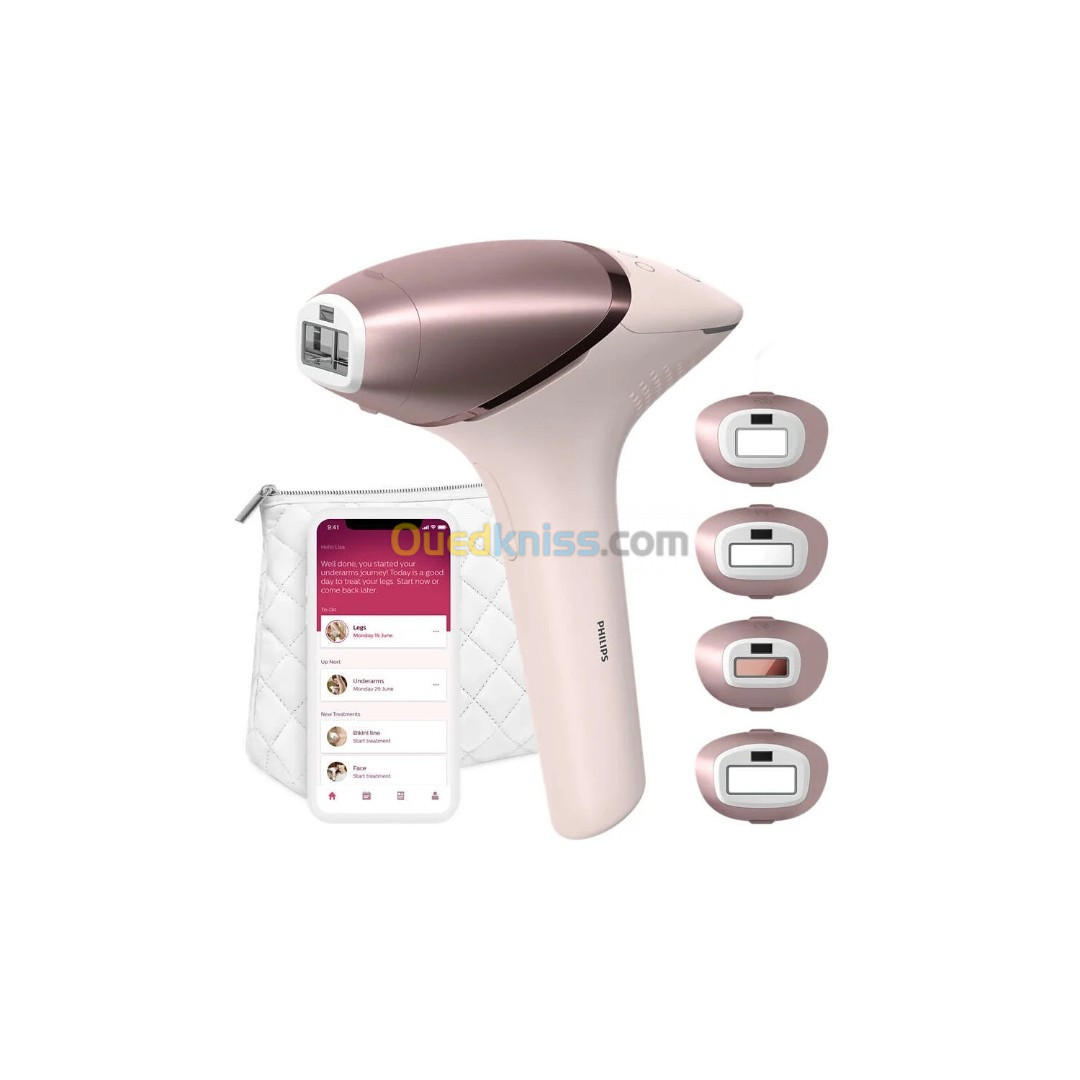 Epilateur a LUMIÈRE PULSÉE PHILIPS LUMEA IPL BRI958 S9000-SANS FIL- 450 000 flashes