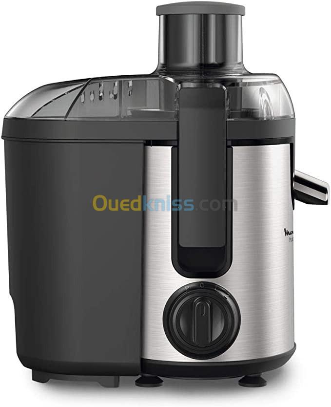 MOULINEX CENTRIFUGEUSE FRUTELIA METAL Fruits et Légumes Vitamine C 2  vitesses Capacité 950ml Inox JU420D10 : : Cuisine et Maison