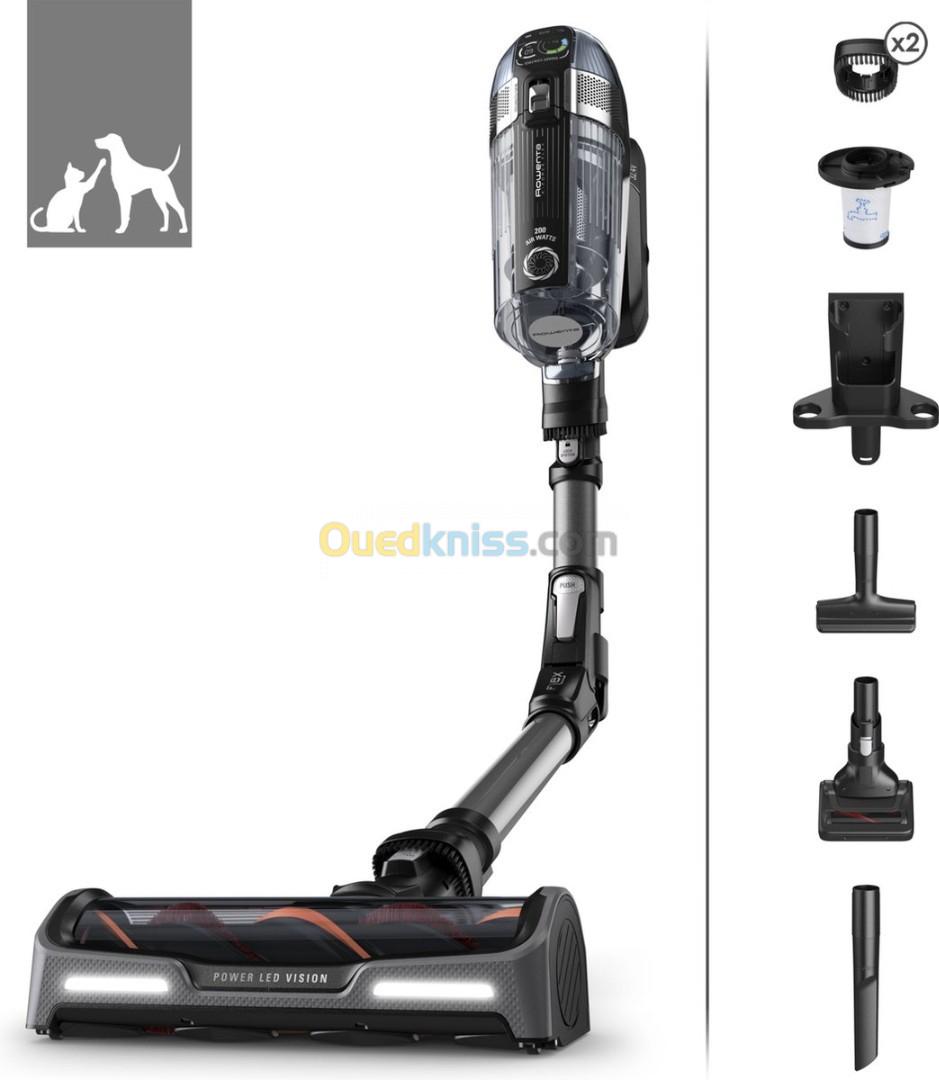 Aspirateur balai ROWENTA RH99A9 X-FORCE FLEX 14.60 70min autonomie 150 AIRW - animal kit+ 7accessoir