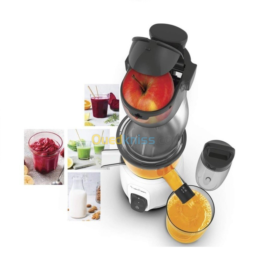 MOULINEX ULTRA JUICE EXTRACTEUR de jus Silencieux 200W ZU600110