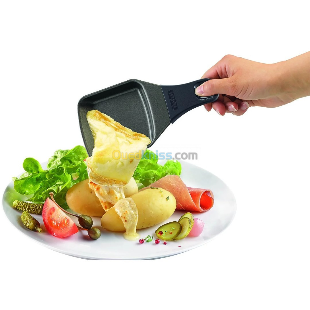 TEFAL Raclette Multifonction 3EN1 RE459812 Gourmet 8 Personnes - 1350W