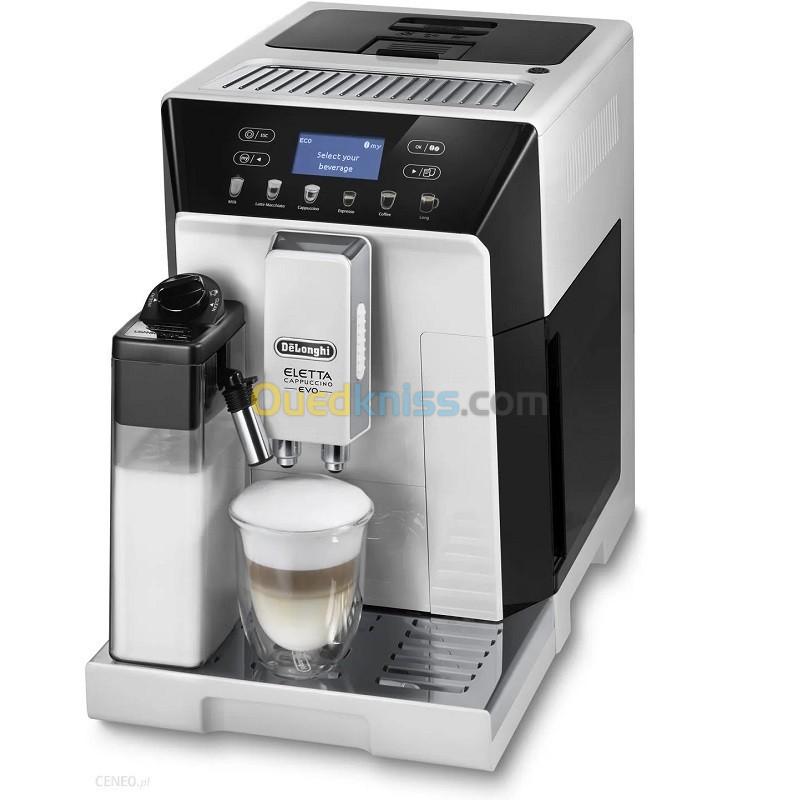 Machine a cafe avec broyeur cappuccino 15BARS DELONGHI ELETTA EVO 