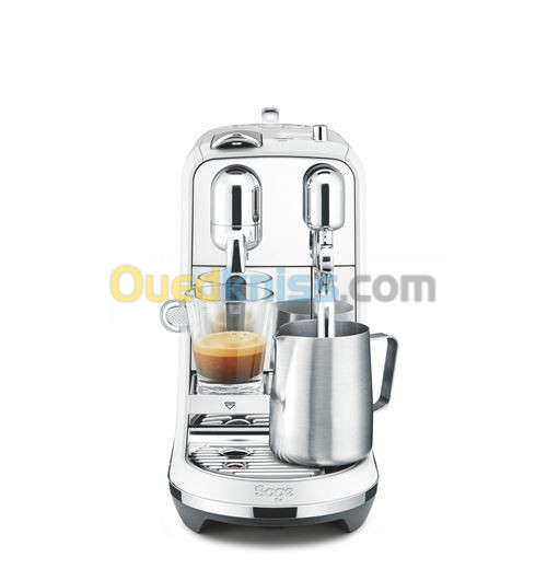 Machine a cafe capsules nespresso creatista plus - 19 bars - ecran - buse vapeur