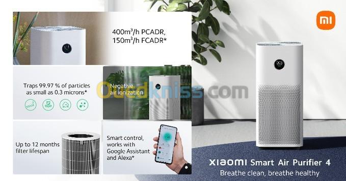 Purificateur d'air Xiaomi Smart Air Purifier 4 Pro 50 W Blanc bhr5058