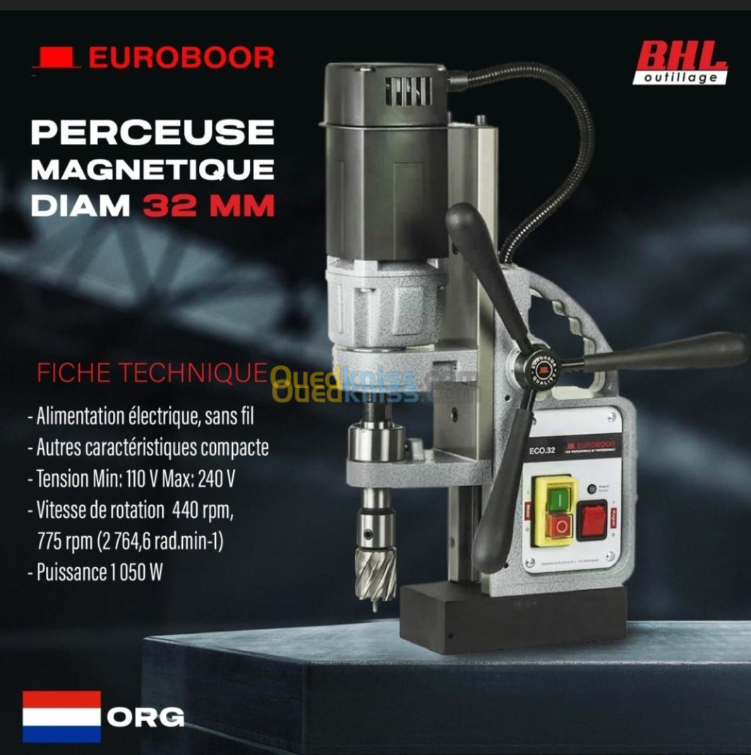 Perceuse magnétique euroboor 