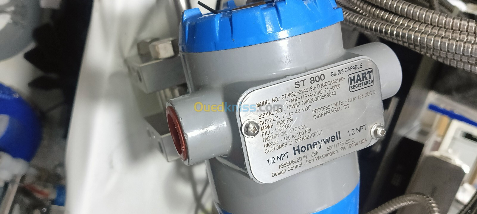 Transmetteurs de pression honeywell 