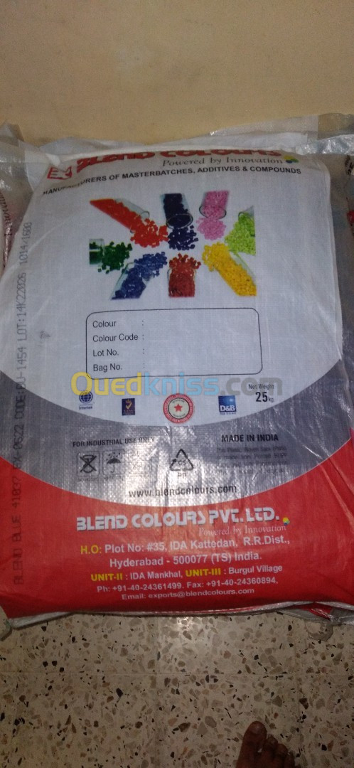 Colorant plastique 