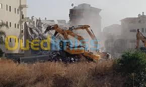 Demolition des building et terassement construction هدم وبناء المنازل 