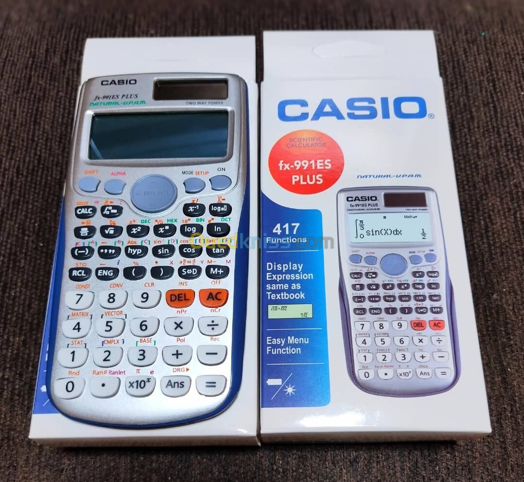 calculatrice scientifique casio ,الة حاسبة علمية كازيو