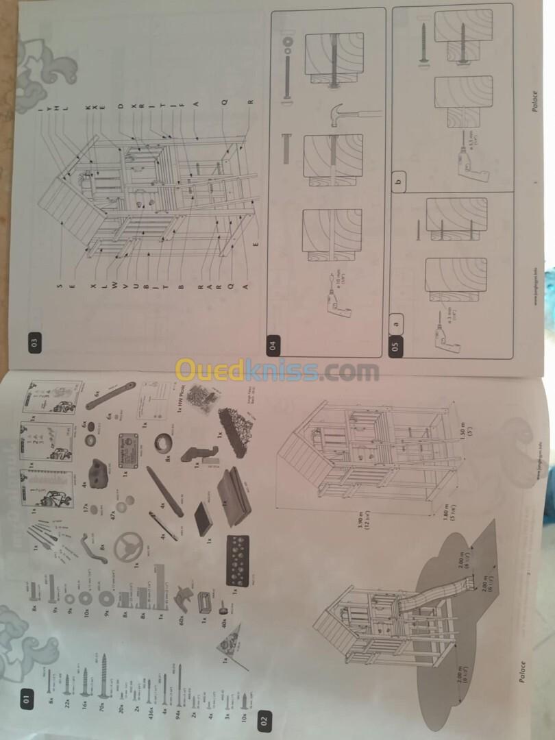 Station de jeux ( Kit à assembler )