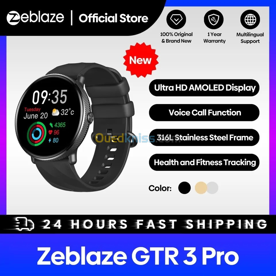 Zeblaze GTR 3 PRO Smartwatch 