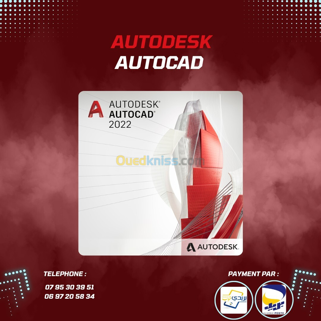 Autocad, Robot, Revit, Civil 3D et suite autodesk complète pour windows et Mac 