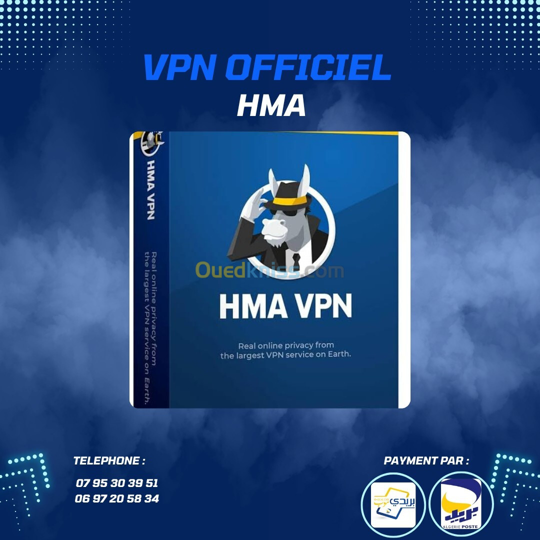 VPN Premium HMA 1 An / 2 Ans plus de 295 PAYS