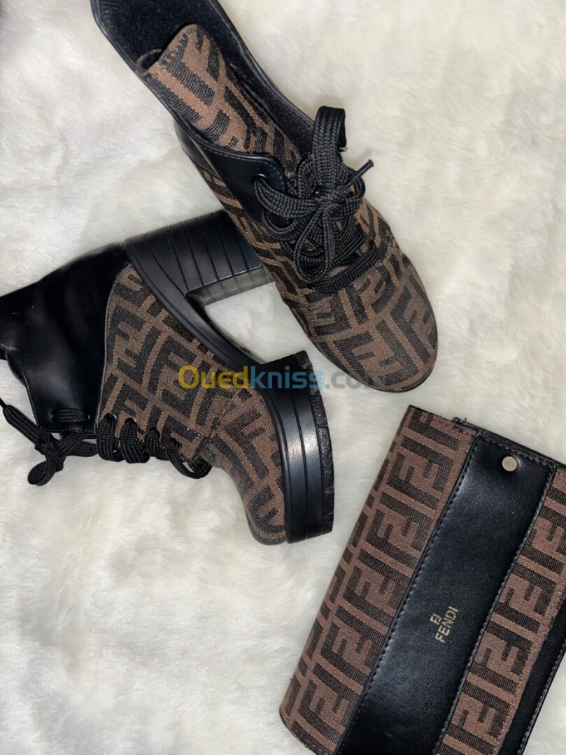 Bottes talon fendi