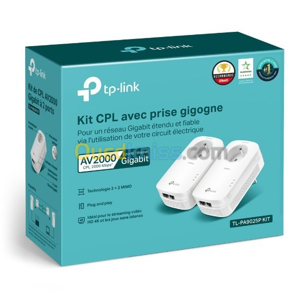 Cpl TP-Link AV2000 TL-PA9025P KIT V4