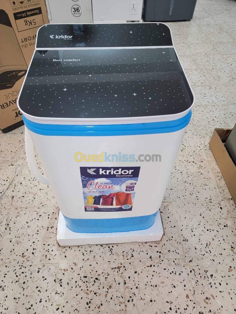 Promotion Machine à laver Kridor 5Kg prix bbzzfff toop 12500dalivraison dispo 58wlaya05_42_73_29_35