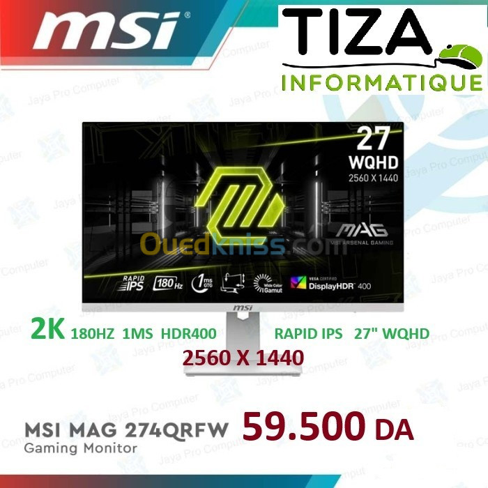 MSI MAG 274QRFW