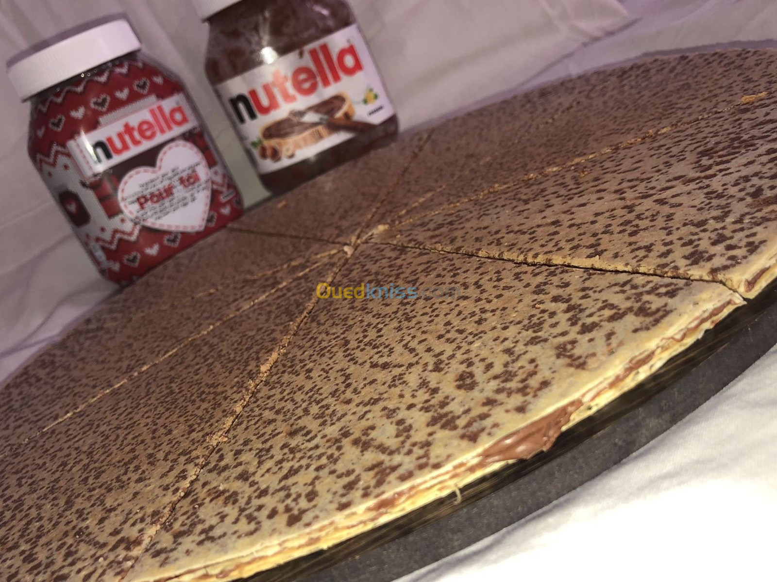 Crêpes Croustillant 100%Nutella Sur Commande :  