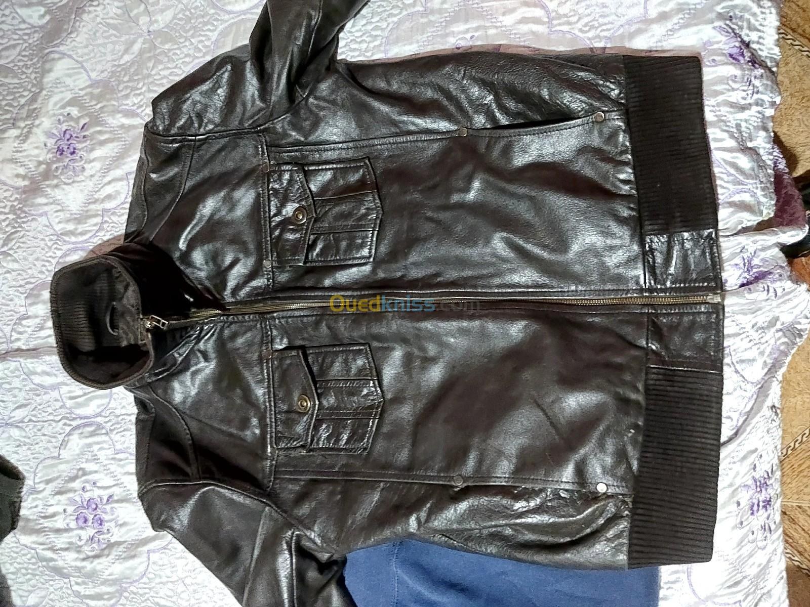 Blouson cuir online aviatrix