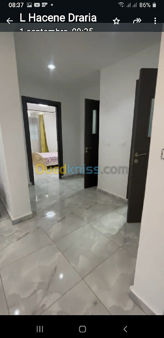 Location Niveau De Villa F3 Alger Draria