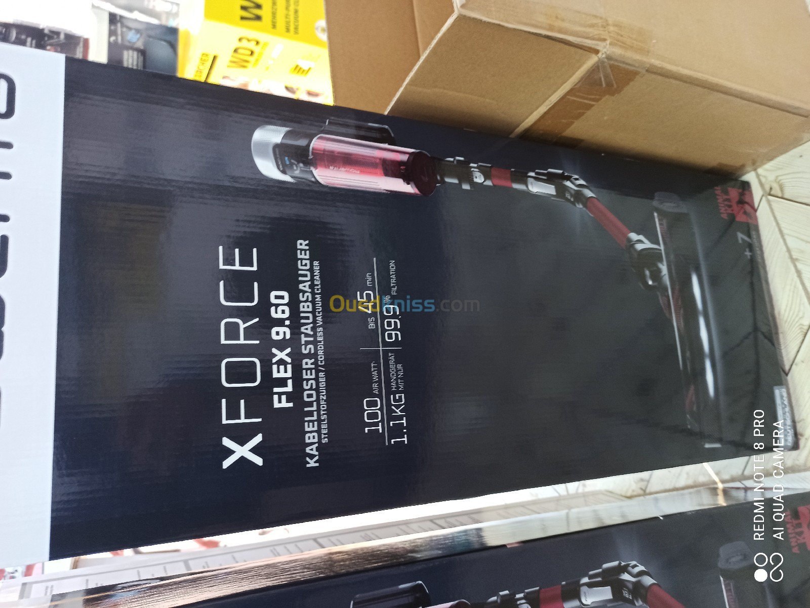 Aspirateur balai ROWENTA X-Force Flex 9.60 Kit Animal RH2079WO