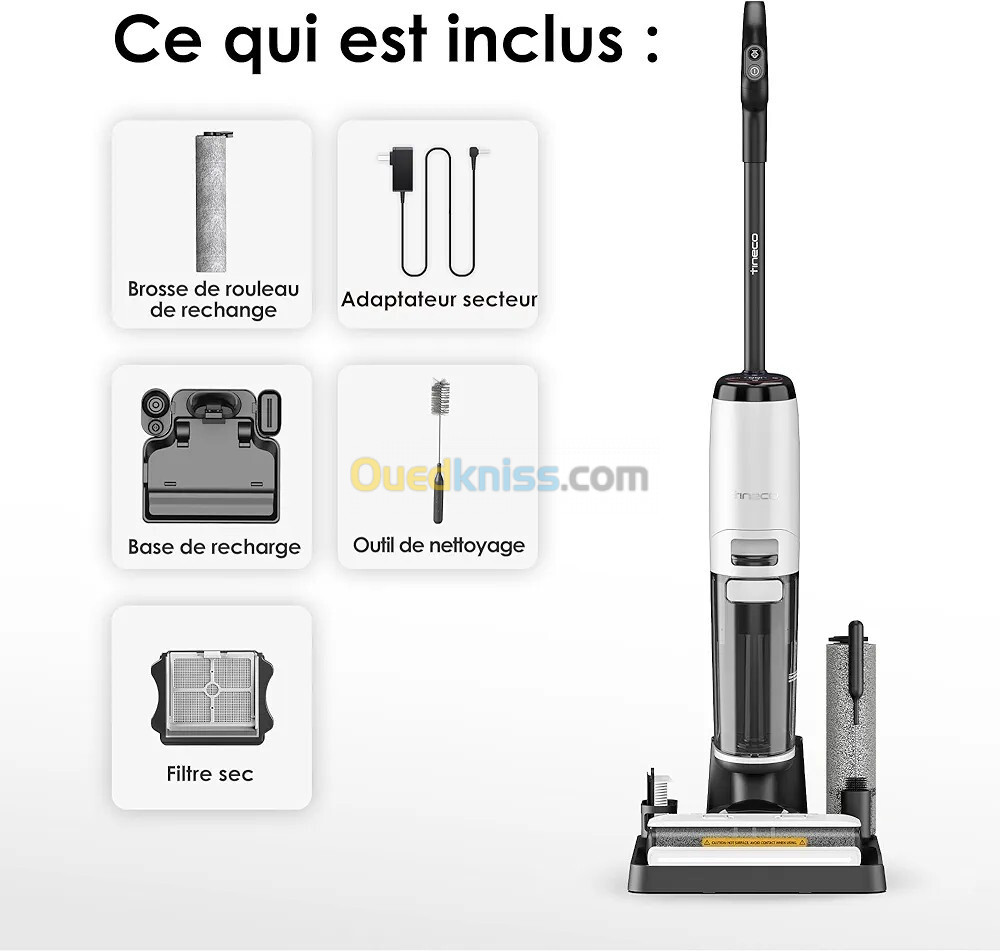 Tineco FLOOR ONE S7 Steam Smart Wet Dry Vacuum Cleaner