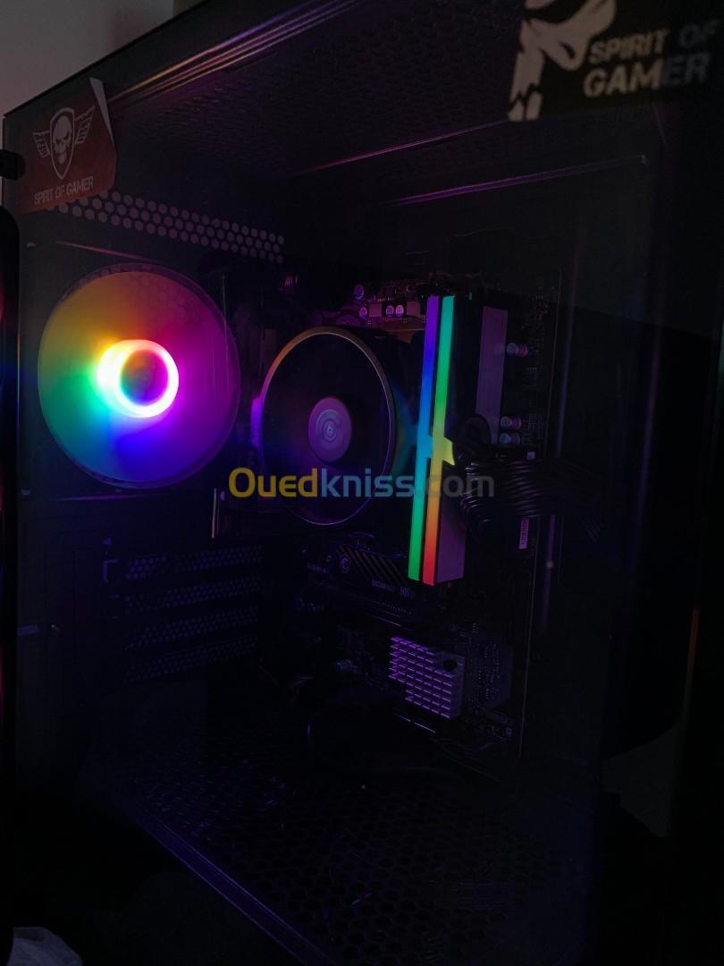 Config MSI RYZEN 5 5600g _16 RAM + Ecran 19 puce gratuit 