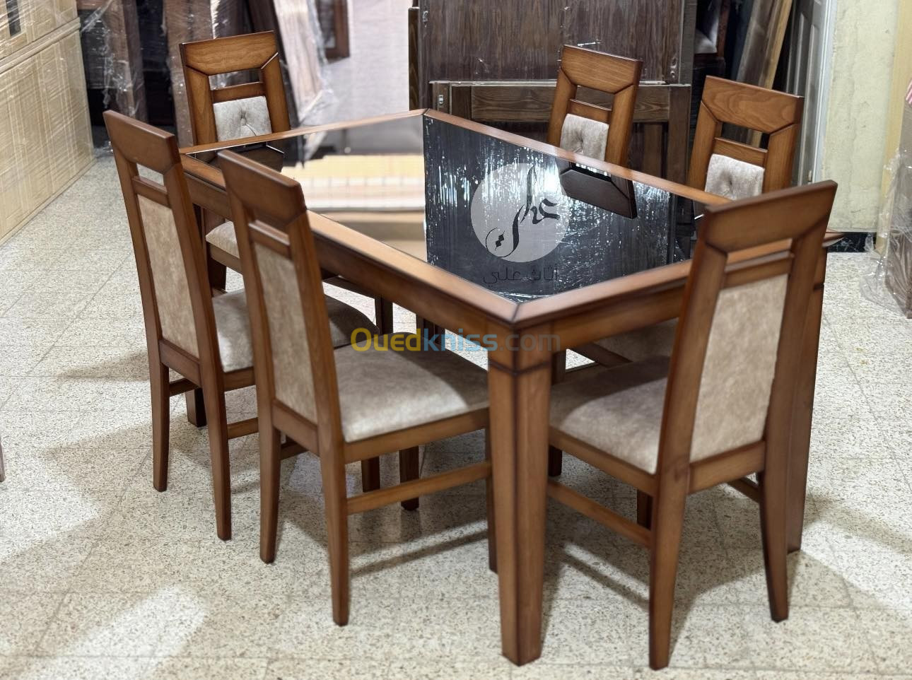 Table de salle à manger Bois Hêtre 6 chaises