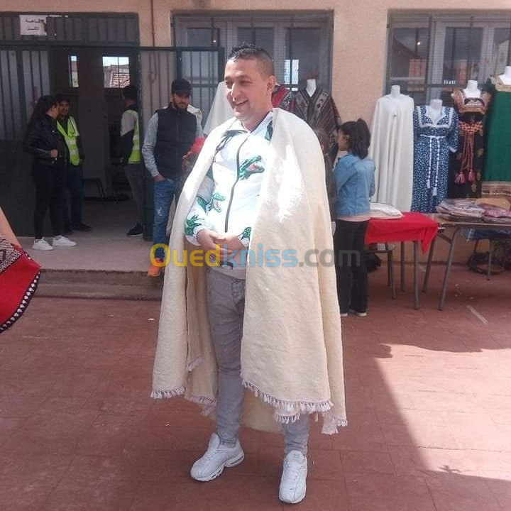 Burnous traditionnel kabyle 