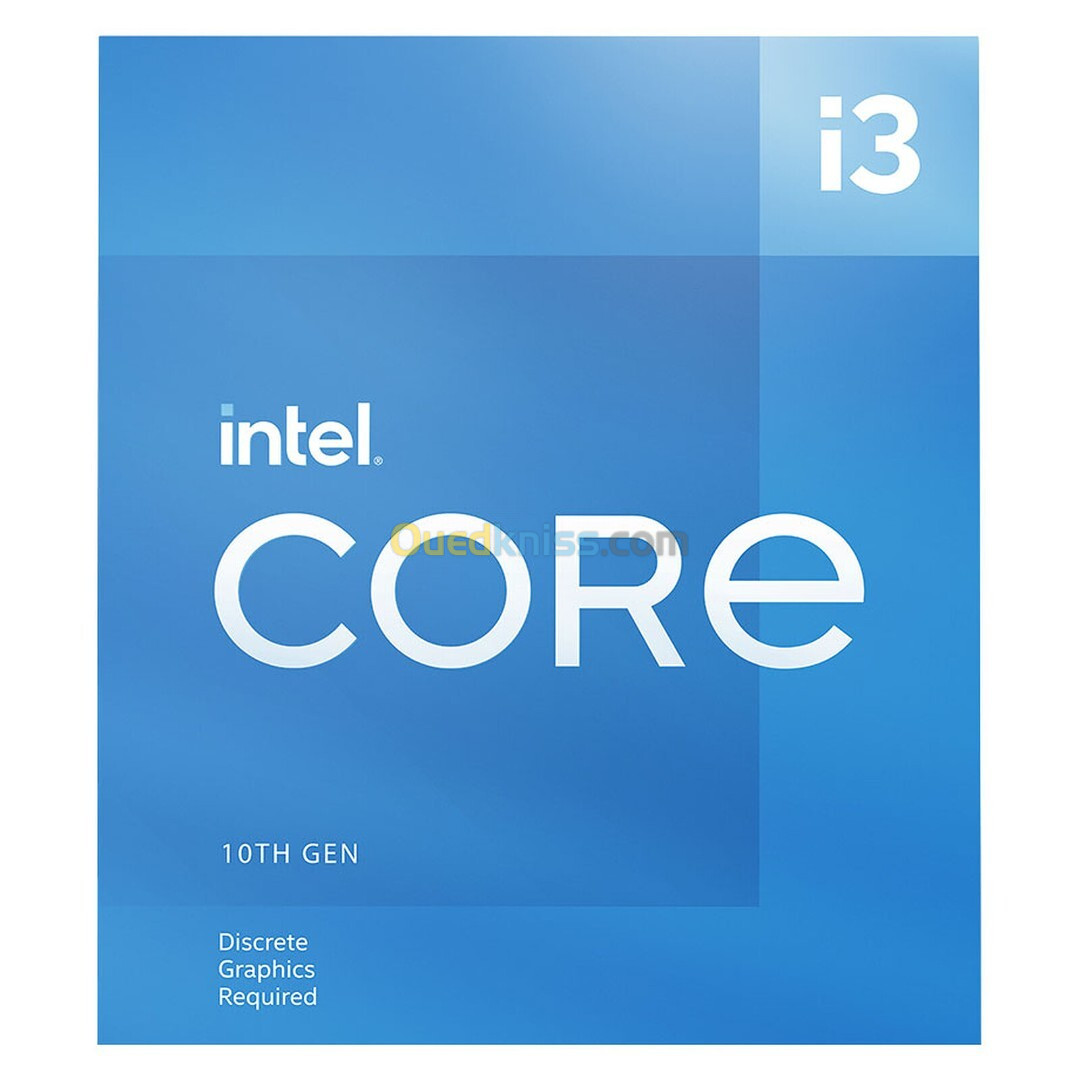 Processeur Intel Core i3-10105F (3.7 GHz / 4.4 GHz)