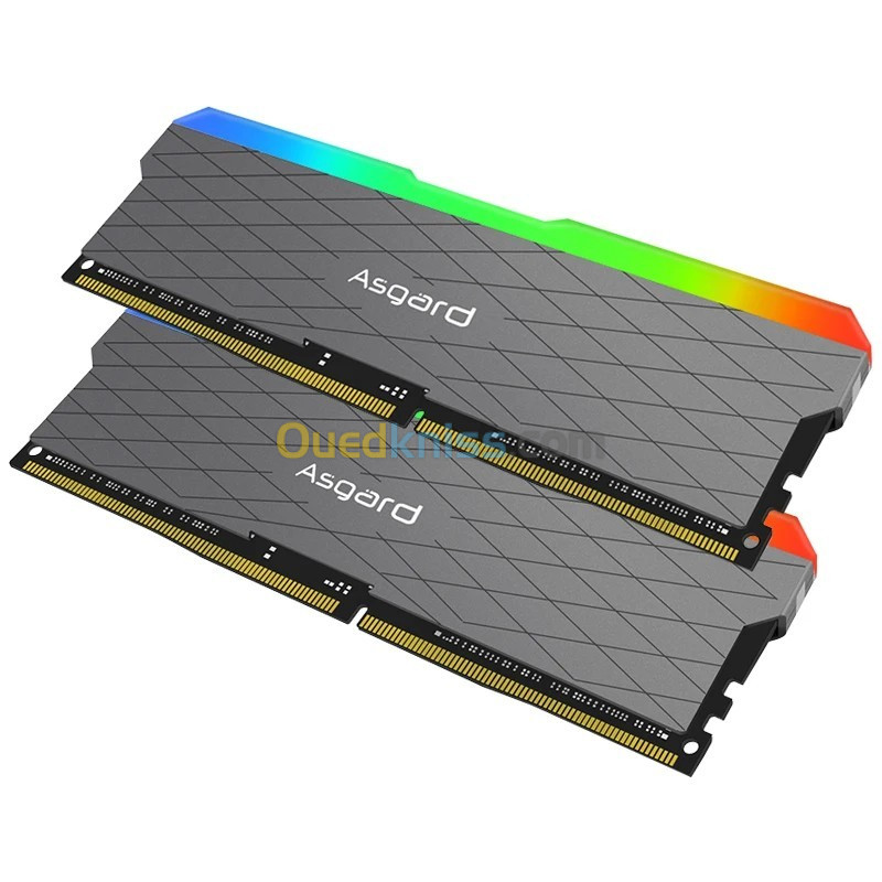 Ram Asgard Loki Ddr4 rgb Séries 16GB (2 x 8GB) 3200mhz Grey