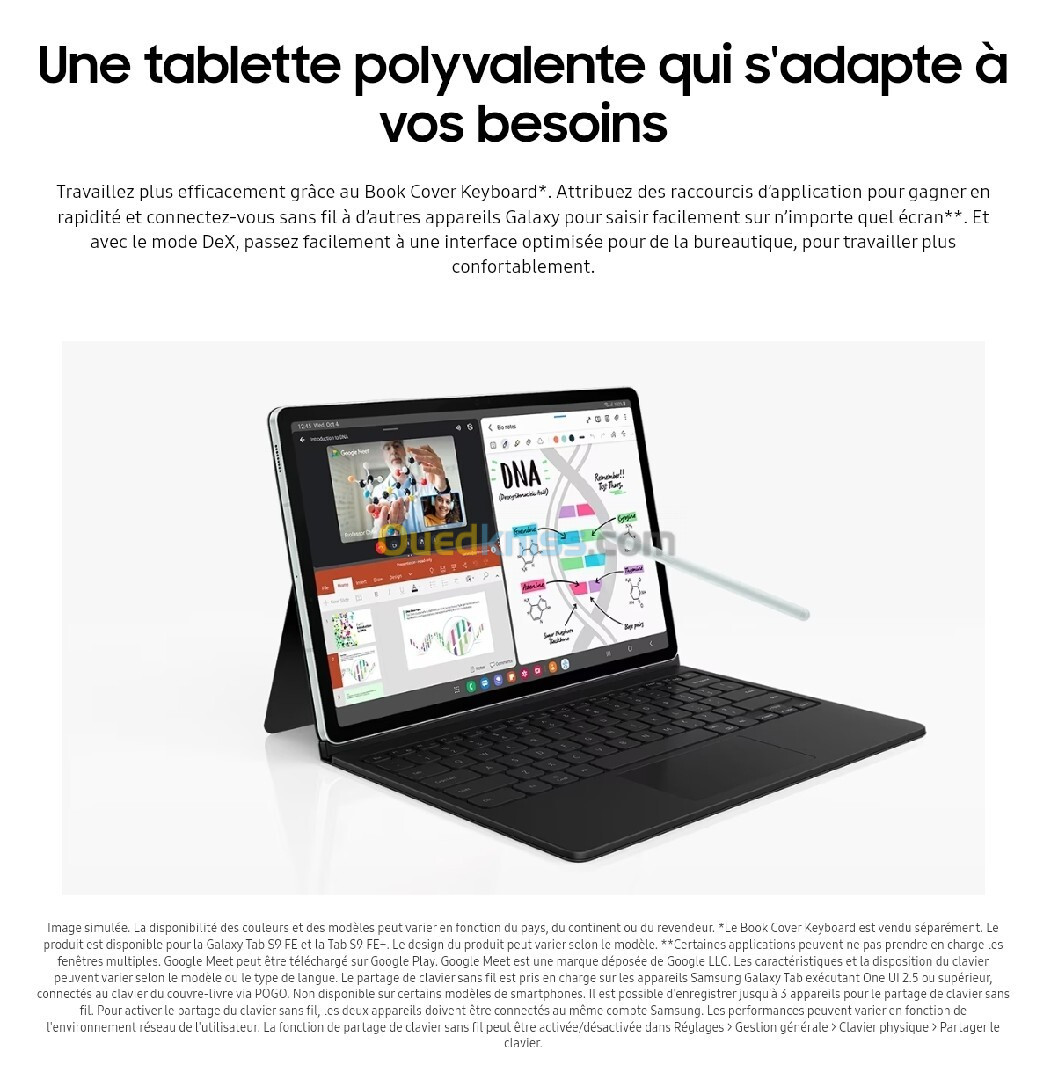 Samsung Galaxy Tab S9 FE 5G   6g/128g    boîte sellée