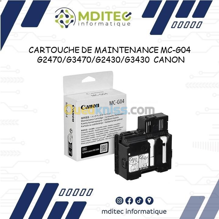 CARTOUCHE DE MAINTENANCE MC-G04 CANON