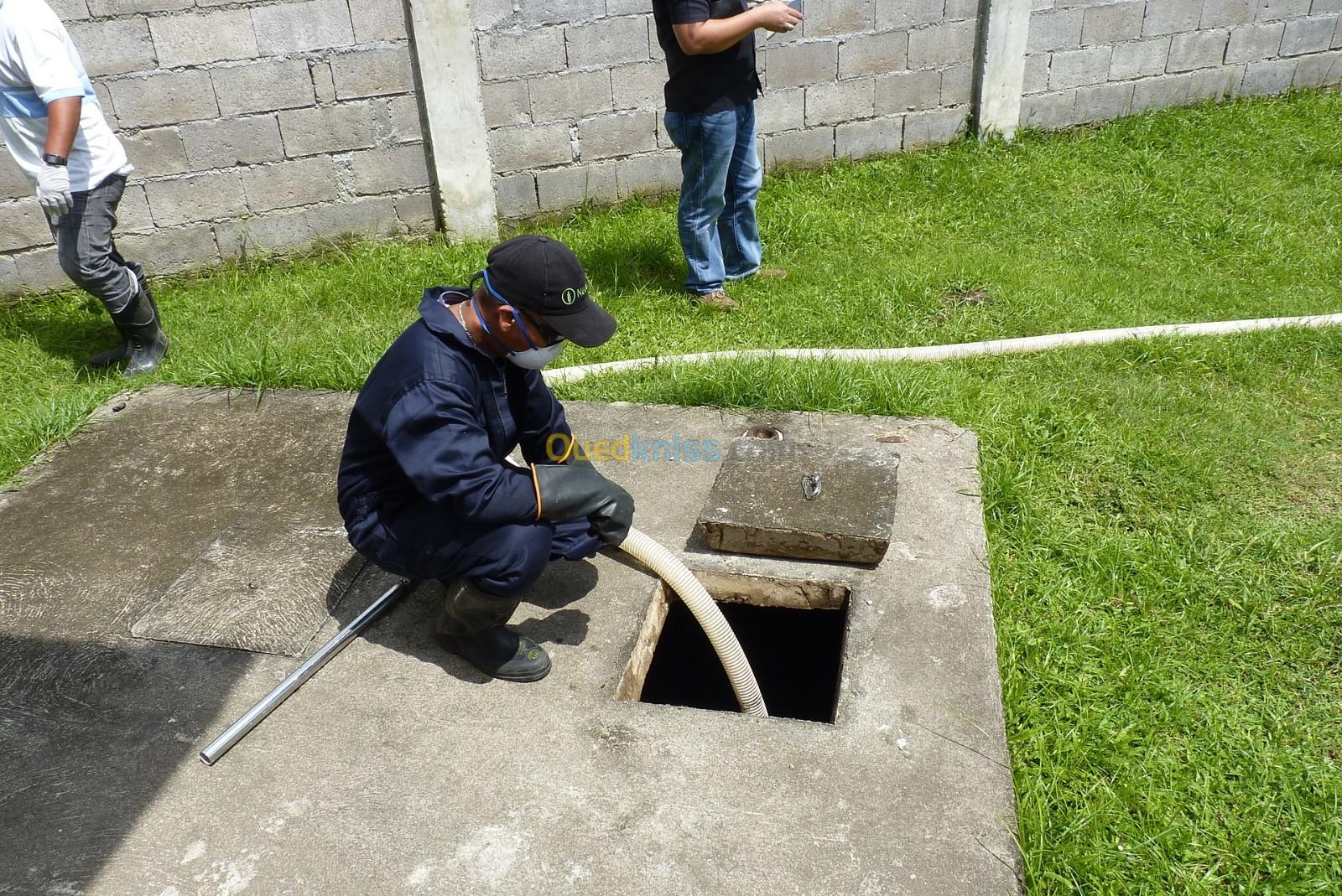   société Nettoyage Debouchage canalisation et curage Vidange de Fosse et Cave Vidange 