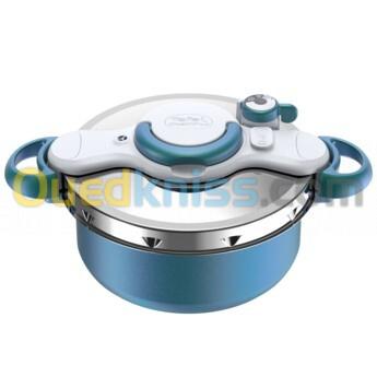 Seb  DUO 5 L Cocotte-minute Bleu Boréal CLIPSOMINUT