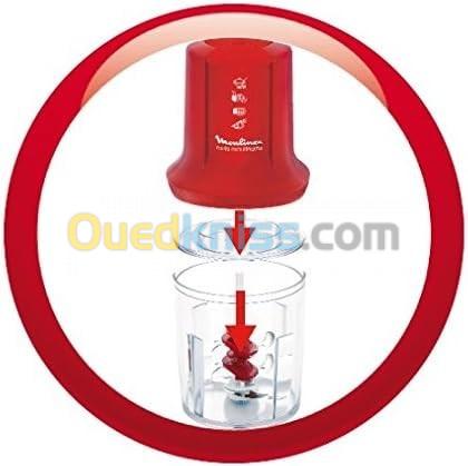 Moulinex Mini Hachoir 0.5L 3En1  AT714G32