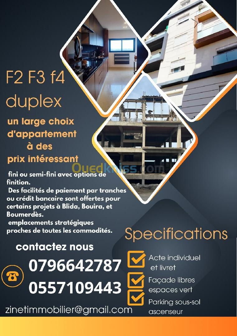 Vente Appartement F3 Boumerdès Boumerdes