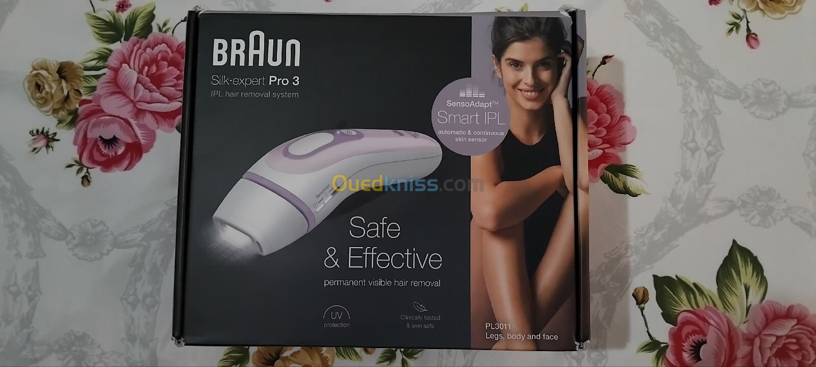 Appareil d'épilation laser braun silk expert pro3 habta caba