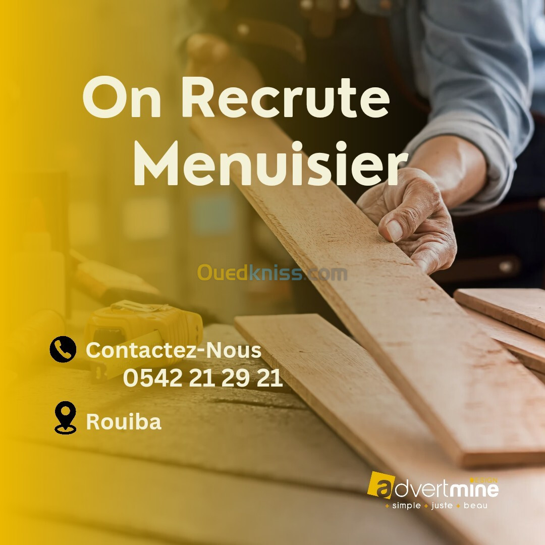 Menuisier 