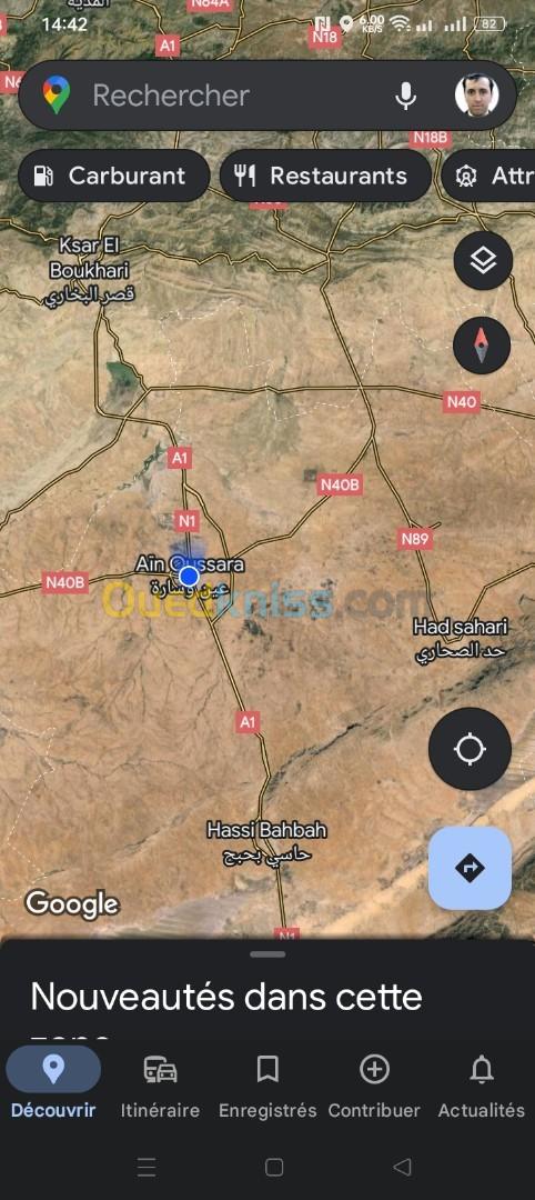 Location Niveau De Villa F25 Djelfa Ain oussara